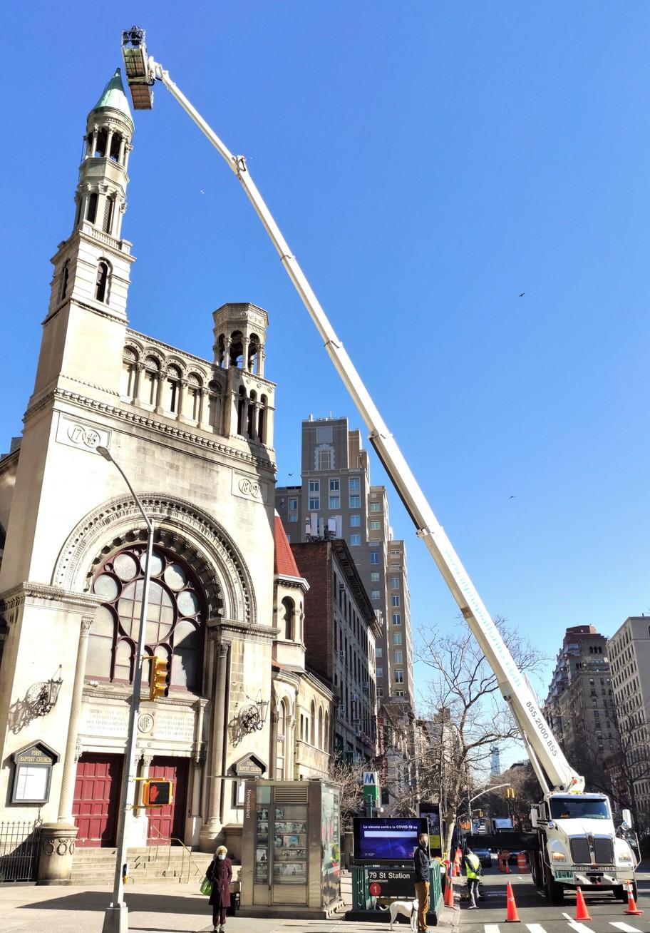Crane basket Rental Alternative in NYC