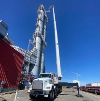 Alpha Platforms A-300 Boom Lift at Power Plant